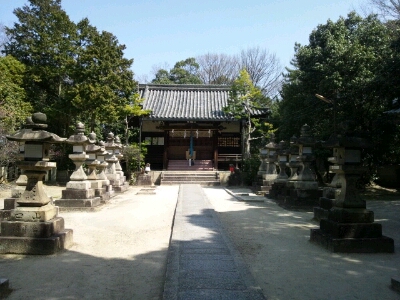 蹉跎神社の拝殿
