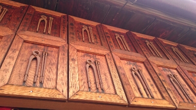 石像寺の釘抜きの絵馬