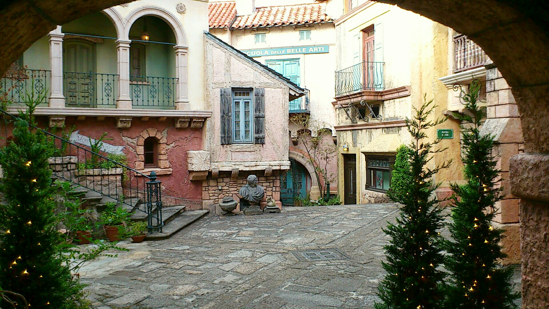 和歌山マリーナシティ内にあるヨーロッパの町並み