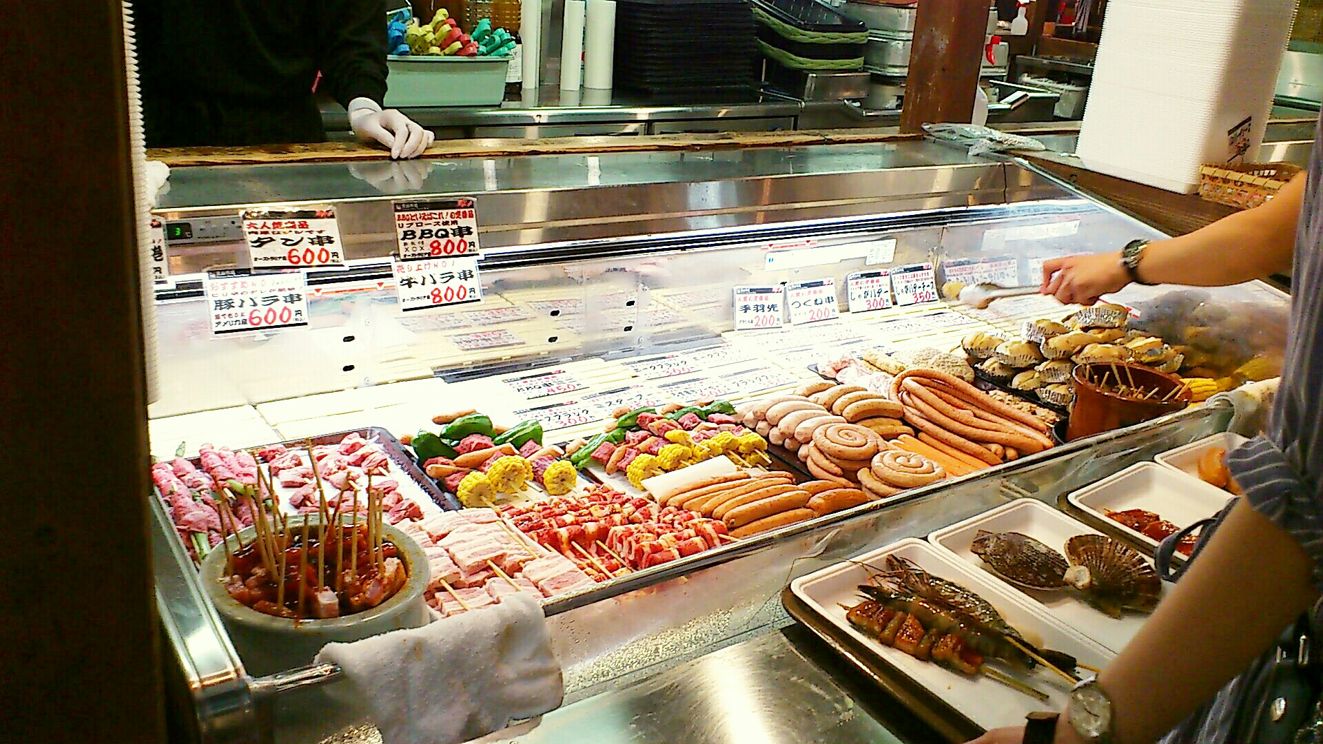 黒潮市場ではバーベキューも出きる