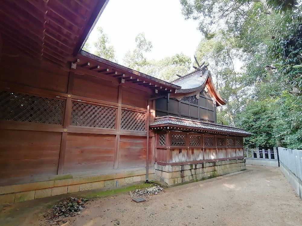 意賀美神社の本殿