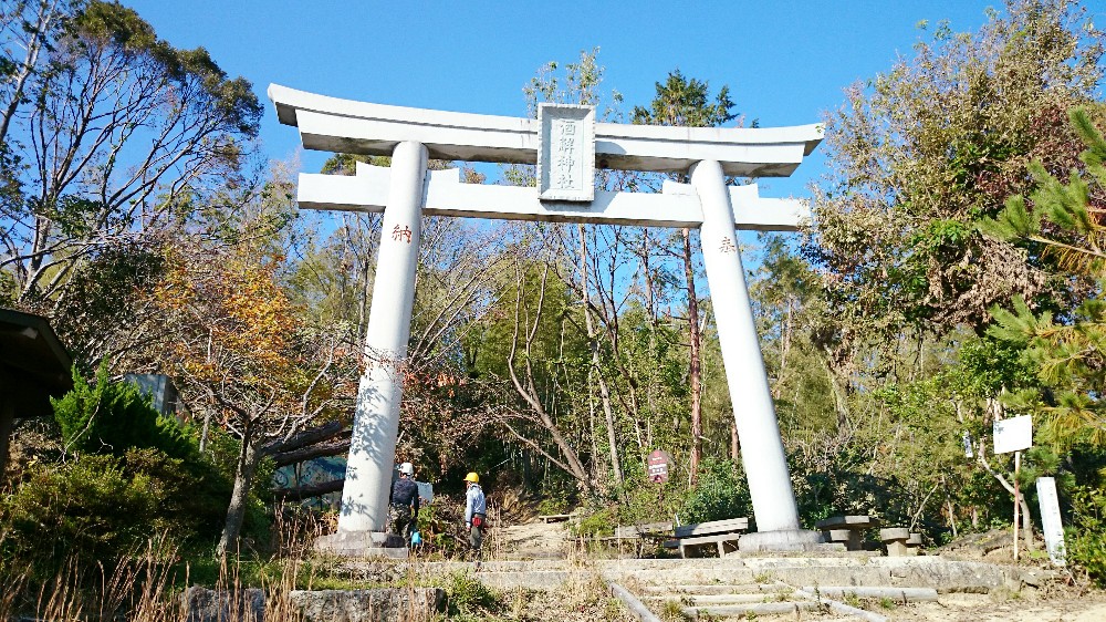 酒解神社の鳥居