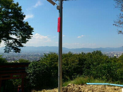 お山巡りの中継地点である四ツ辻(よつつじ)