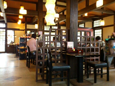 はしだて茶屋の店内の雰囲気