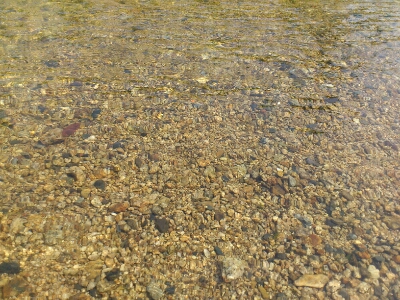 水深も浅くて安全