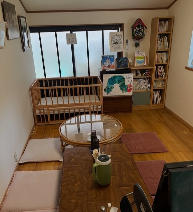 つくしでは子供連れにも嬉しい家族席あり